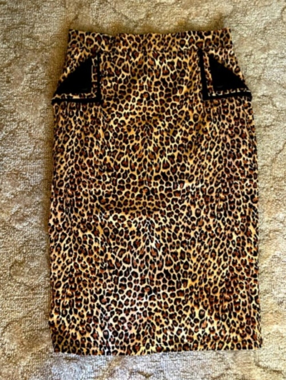 Banned Leopard Print Pencil Skirt